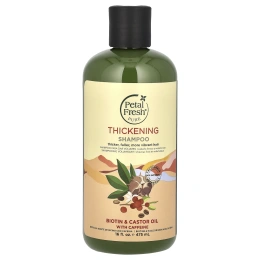 Petal Fresh, чистый шампунь для густоты волос, биотин и касторовое масло с кофеином, 475 мл (16 жидк. унций)