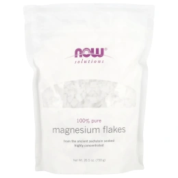 NOW Foods, Solutions, магниевые хлопья, 750 г (26,5 унции)