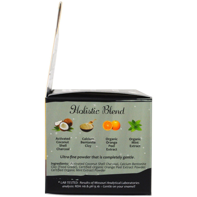 My Magic Mud, Отбеливающий зубной порошок, смесь без вкуса, 1.06 унции (30 г)