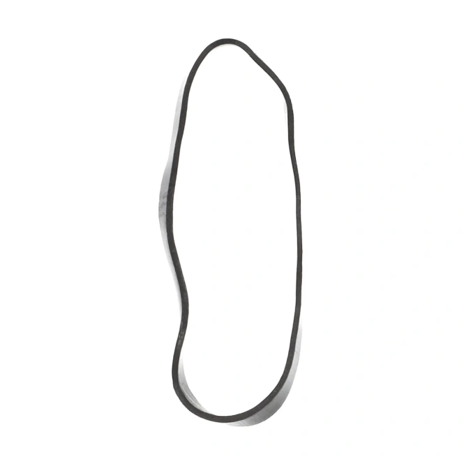 Kitsch, Эластичная резинка без застежки, черная, 100 шт.