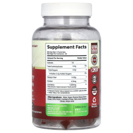 Nature's Craft, клюквенные жевательные таблетки, со вкусом клюквы, 60 жевательных конфет