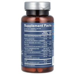 Vthrive, Биоактивный комплекс витаминов группы B, 60 растительных капсул