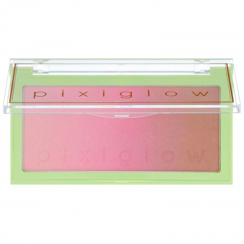 Pixi Beauty, Pixiglow Cake, 3-в-1, светящийся переходный порошок, розовое сияние шампанского, 0,85 унц. (24 г)