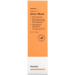 Hanskin, Витамин C, сияющая маска для лица, 70 мл (2,36 жидк. Унции)