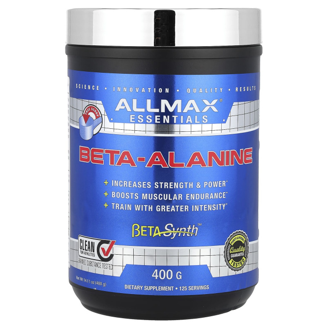 ALLMAX, Essentials, бета-аланин, 400 г (14,11 унции)