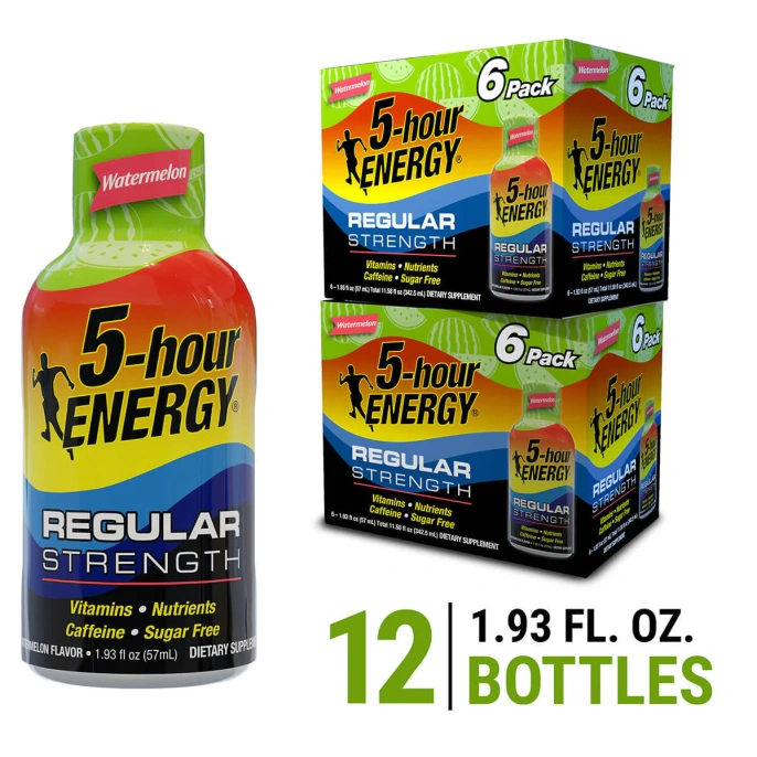 5 Hour Energy, Арбуз 12 бутылок