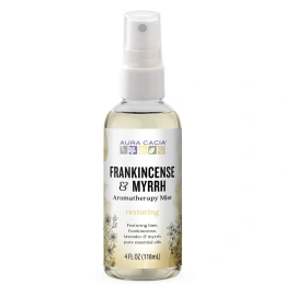 Aura Cacia, Frankincense & Myrrh, ароматерапевтический спрей, 118 мл (4 жидк. унц.)