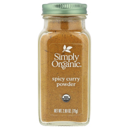 Simply Organic, Острый порошок карри, 79 г