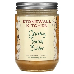 Stonewall Kitchen, арахисовая паста с кусочками арахисовой пасты, 439 г (15,5 унции)