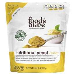 Foods Alive, Superfood, не обогащенные пищевые дрожжи, 907 г (32 унции)