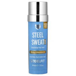 SteelFit, Steel Sweat Stick, гель для поддержки тренировок, тропический бриз, 84 мл (3 жидк. унции)