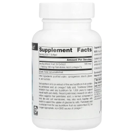 Source Naturals, Омега-7, масло ягод облепихи, 60 капсул растительного происхождения