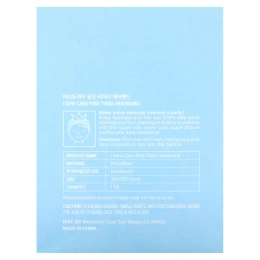 I Dew Care, Повязка на голову с тиарой, розовая, 1 повязка на голову