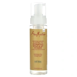 SheaMoisture, Увлажняющее обертывание и набор мусс с экстрактом инжира и маслом баобаба, 222 мл (7,5 жидк. унц.)