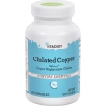 Vitacost, медь в хелатной форме, 60 капсул