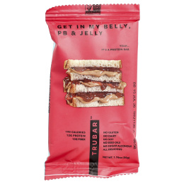 Trubar, Get In My Belly, протеиновый батончик на растительной основе, 12 батончиков по 50 г (1,76 унции)