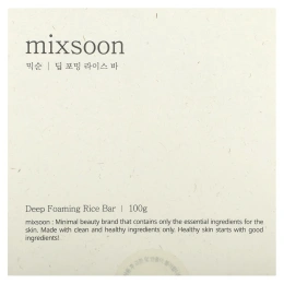 Mixsoon, Рисовый батончик с глубоким вспениванием, 100 г (3,52 унции)