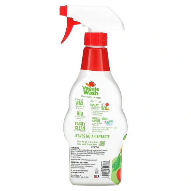 Citrus Magic, Средство для мытья овощей, 16 жидких унций (473 мл)