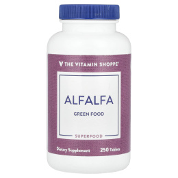 The Vitamin Shoppe, Люцерна, 250 таблеток