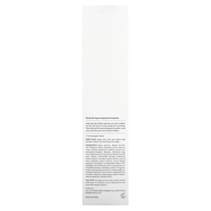 Rovectin, гиалуроновая эссенция, 180 мл (6,08 жидк. унции)