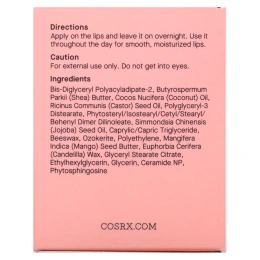 Cosrx, Lip Sleep, маска для сна с керамидным маслом для губ, 20 г (0,7 унции)