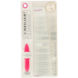 Vika Nailjam, Гелевые полоски для ногтей для ногтей на руках и ногах, «Вы сияете сегодня, X», 38 полосок