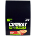 MusclePharm, Combat Crunch, Малина и белый шоколад, 12 батончиков, 2,22 унции (63 г) каждый