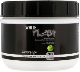 Controlled Labs, Белая вспышка, кислое зеленое яблоко, 316 г