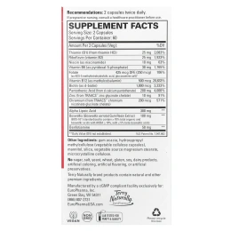 EuroPharma, Terry Naturally, Terry Naturally, Healthy Feet & Nerves, здоровые ноги и нервы, 120 капсул