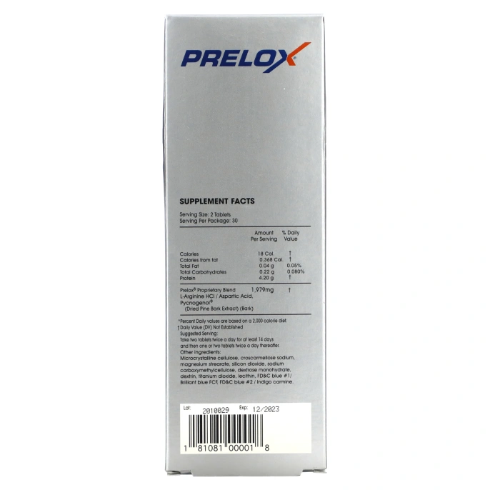 Purity Products, Prelox, 60 таблеток