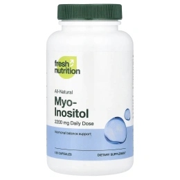 Fresh Nutrition, мио-инозитол, 120 капсул (550 мг в 1 капсуле)