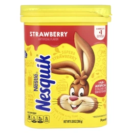 Nesquik, Nestle® в порошке, со вкусом клубники, 266 г (9,38 унции)
