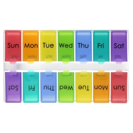 Ezy Dose, Weekly 14-Day, с органайзером для таблеток Ezy Fill, 1 шт.