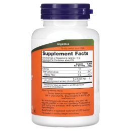 Now Foods, NutraFlora FOS, чистый порошок, 4 унции (113 г)