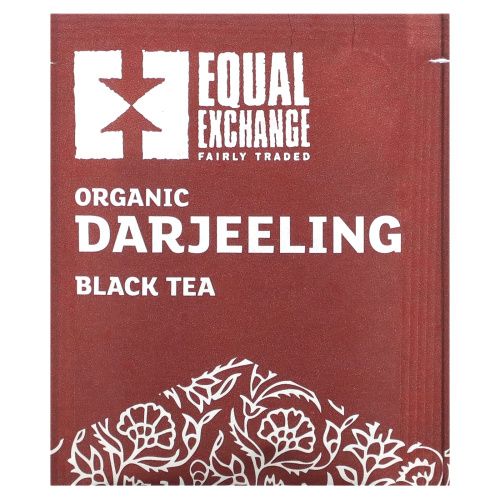 Equal Exchange, Organic Darjeeling, Black Tea, 20 Tea Bags, 1.41 oz (40 g)