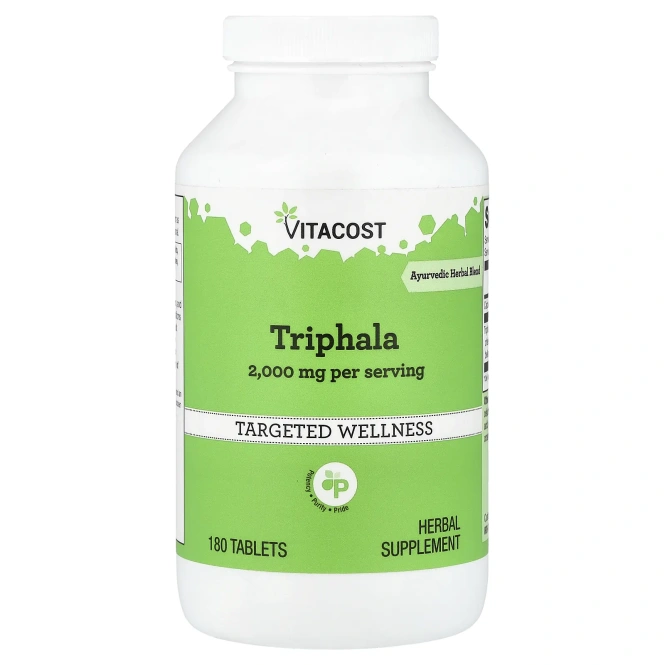 Vitacost, трифала, 180 таблеток