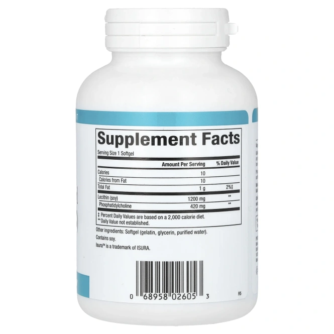 Natural Factors, Фосфатидилхолин (PC), 420 мг, 90 гелевых капсул
