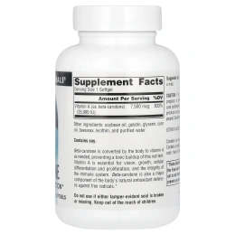 Source Naturals, Бета-каротин, 25000 МЕ, 250 капсул