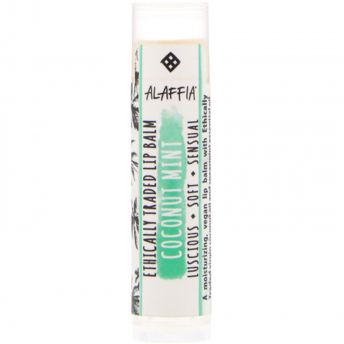 Everyday Coconut, Ethically Traded Lip Balm, Coconut Mint, 0.15 oz (4.25 g)