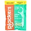 Plackers, Micro Mint, зубочистки с нитью, мята, 75 шт.