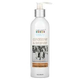 Nature's Baby Organics, Кондиционер и средство для расчесывания волос, ваниль и мандарин, 236,5 мл (8 унций)