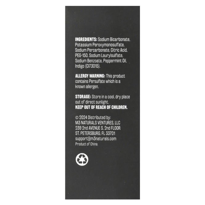 M3, очиститель для пенок, мята, 60 таблеток