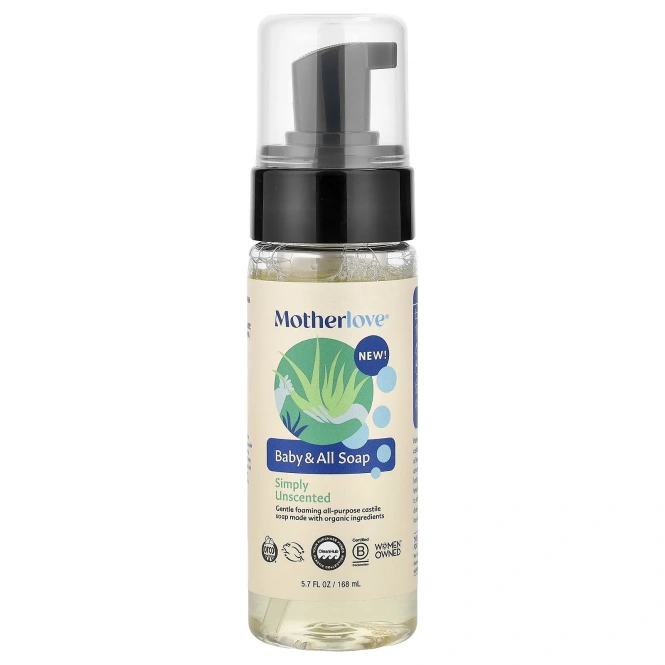 Motherlove, Детское мыло, без запаха, 168 мл (5,7 жидк. Унции)