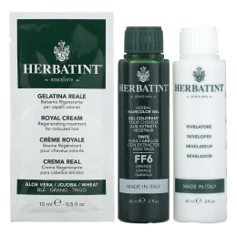 Herbatint, Перманентная гель-краска для волос, FF6 оранжевый, 135 мл (4,56 жидк. унц.)