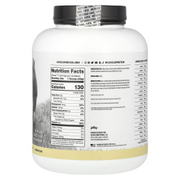 Levels, Порошок из сывороточного протеина от травяного откорма, со стручками ванили, 2,27 кг (5 фунтов)