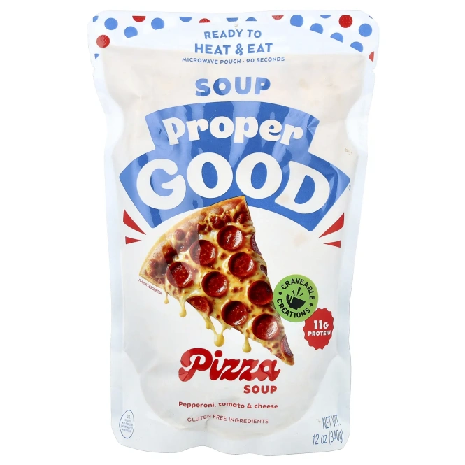 Proper Good, пицца-суп, пепперони, томаты и сыр, 340 г (12 унций)