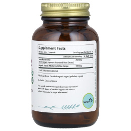 The Synergy Company, Чистая синергия, органический экстракт органического ультрачистого ресвератрола, 60 органических вегетарианских капсул