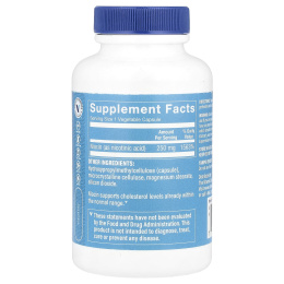 The Vitamin Shoppe, Ниацин, 250 мг, 100 растительных капсул