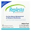 Replesta, Витамин D3, холекальциферол, с натуральным апельсином, 50000 МЕ, 4 жевательных пластинки