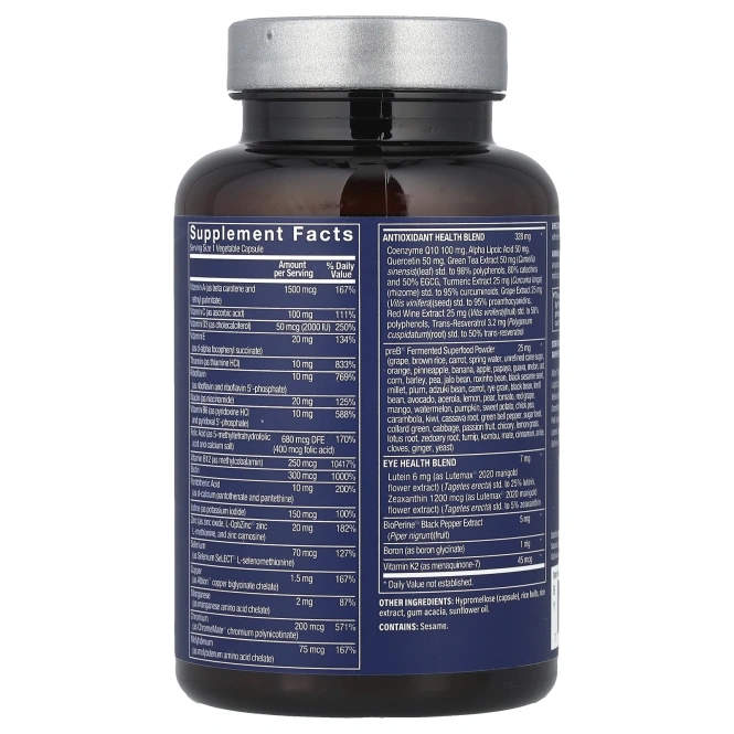 Vthrive, Bioactive Men's 50+ One Daily Multi, 30 растительных капсул